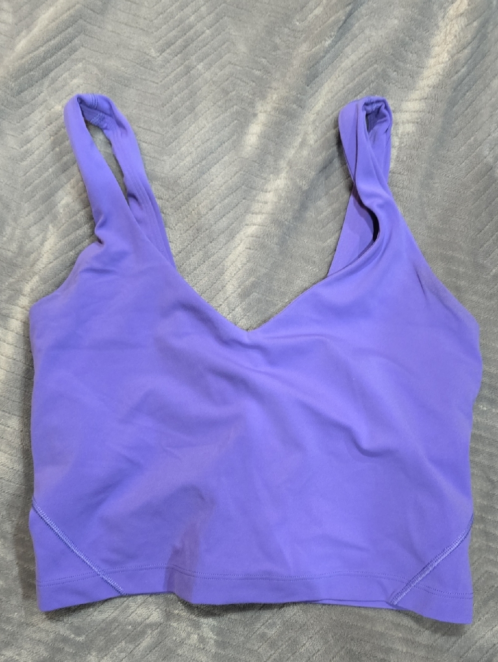 lululemon athletica Lilac V-Neck Crop Sports Bra